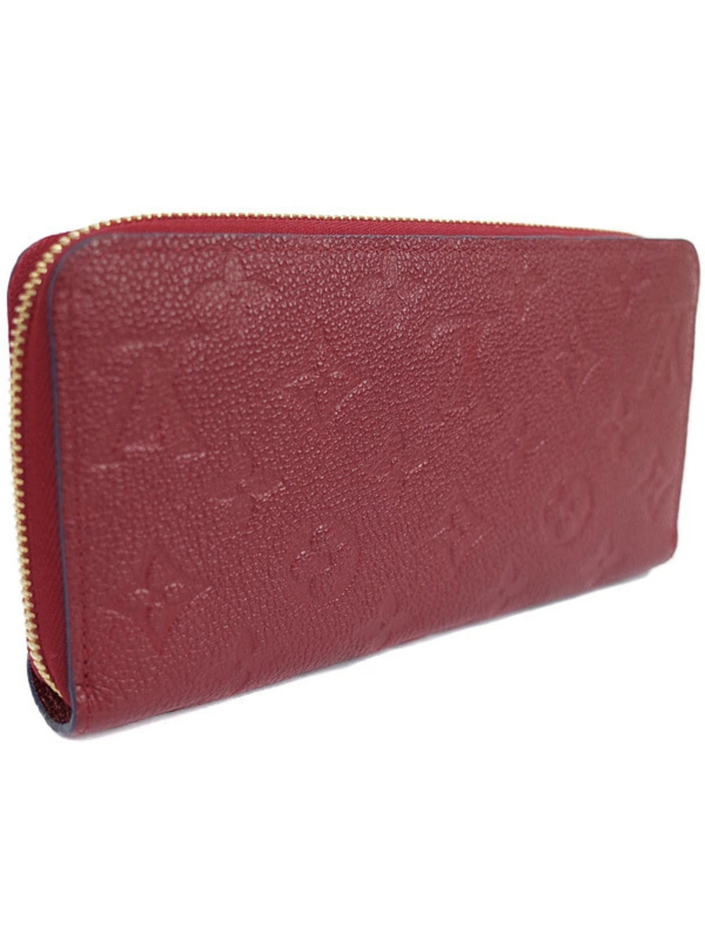 Louis Vuitton Empreinte Zipper Zippy Round Wallet Long Monogram Brown